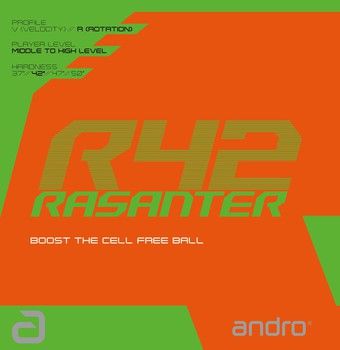 Andro Rasanter R42 rubber