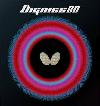 Butterfly Digincs 80 Ping Pong Rubber