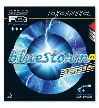 Donic Bluestorm Z1 Turbo ping pong rubber
